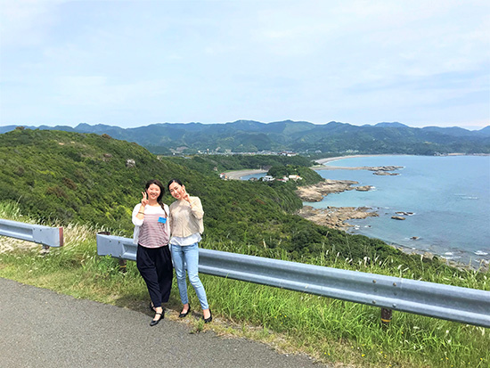 滑走路南側からの富田浜